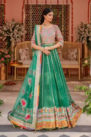 3PC Unstitched | Embroidered Luxury Formal Dress