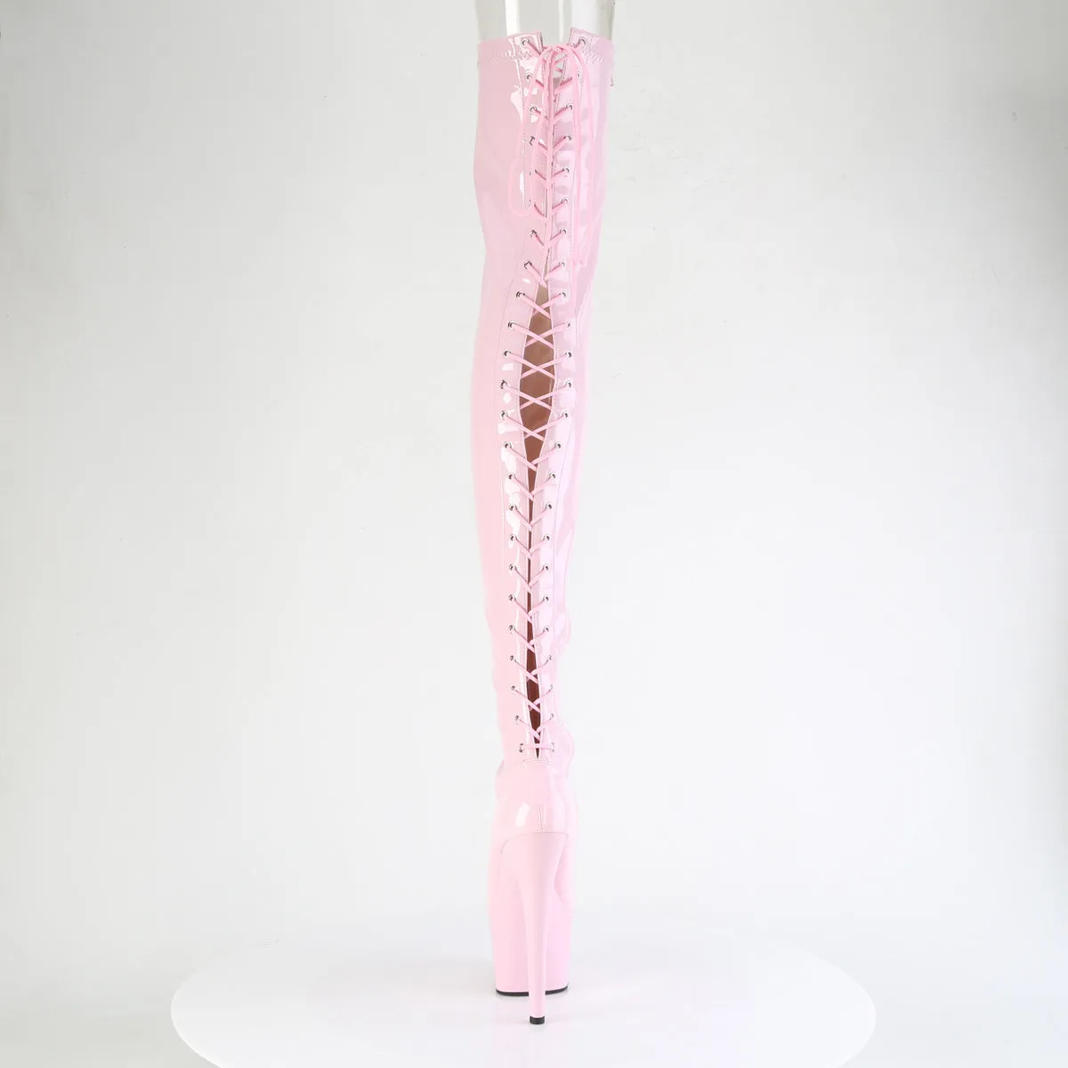 ADORE-3850  Baby Pink Stretch Patent/Baby Pink