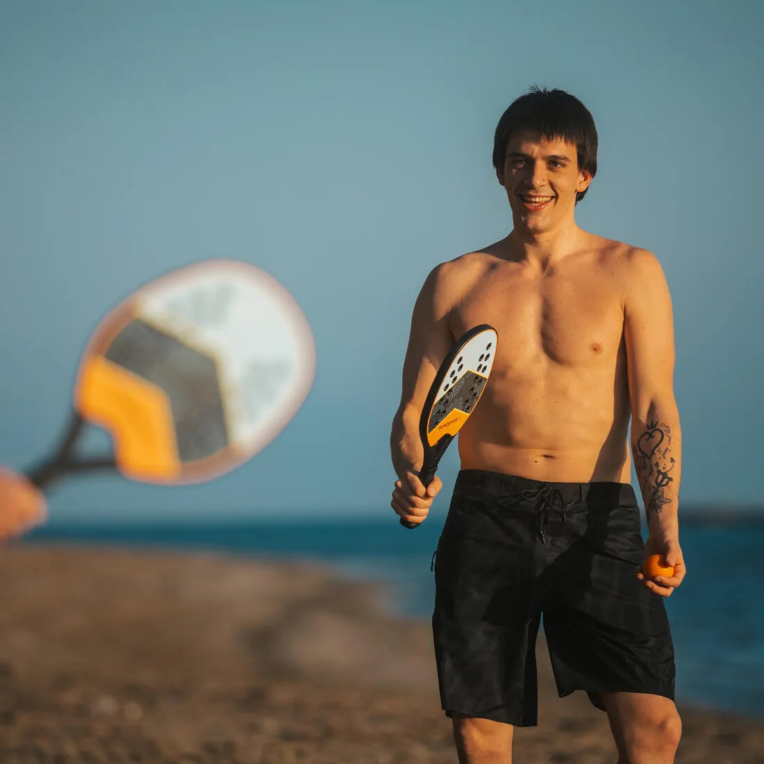 Beach Tennis Rackets Set BTR 160 OV