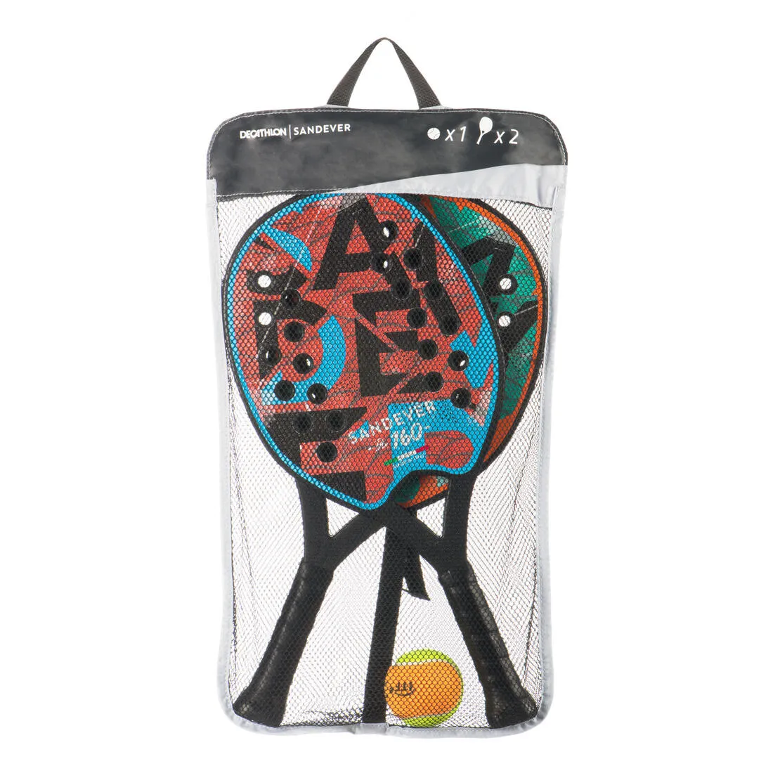Beach Tennis Rackets Set BTR 160 OV