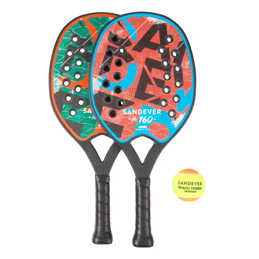 Beach Tennis Rackets Set BTR 160 OV