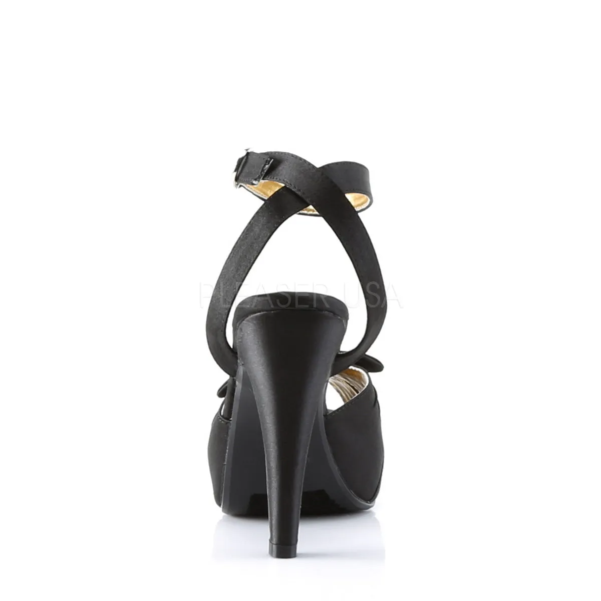 BETTIE-04  Black Satin