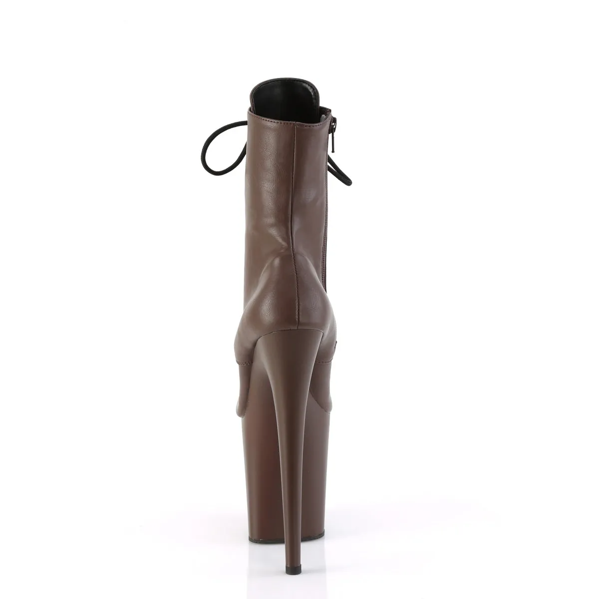 FLAMINGO-1020  Mocha Faux Leather/Moch Matte
