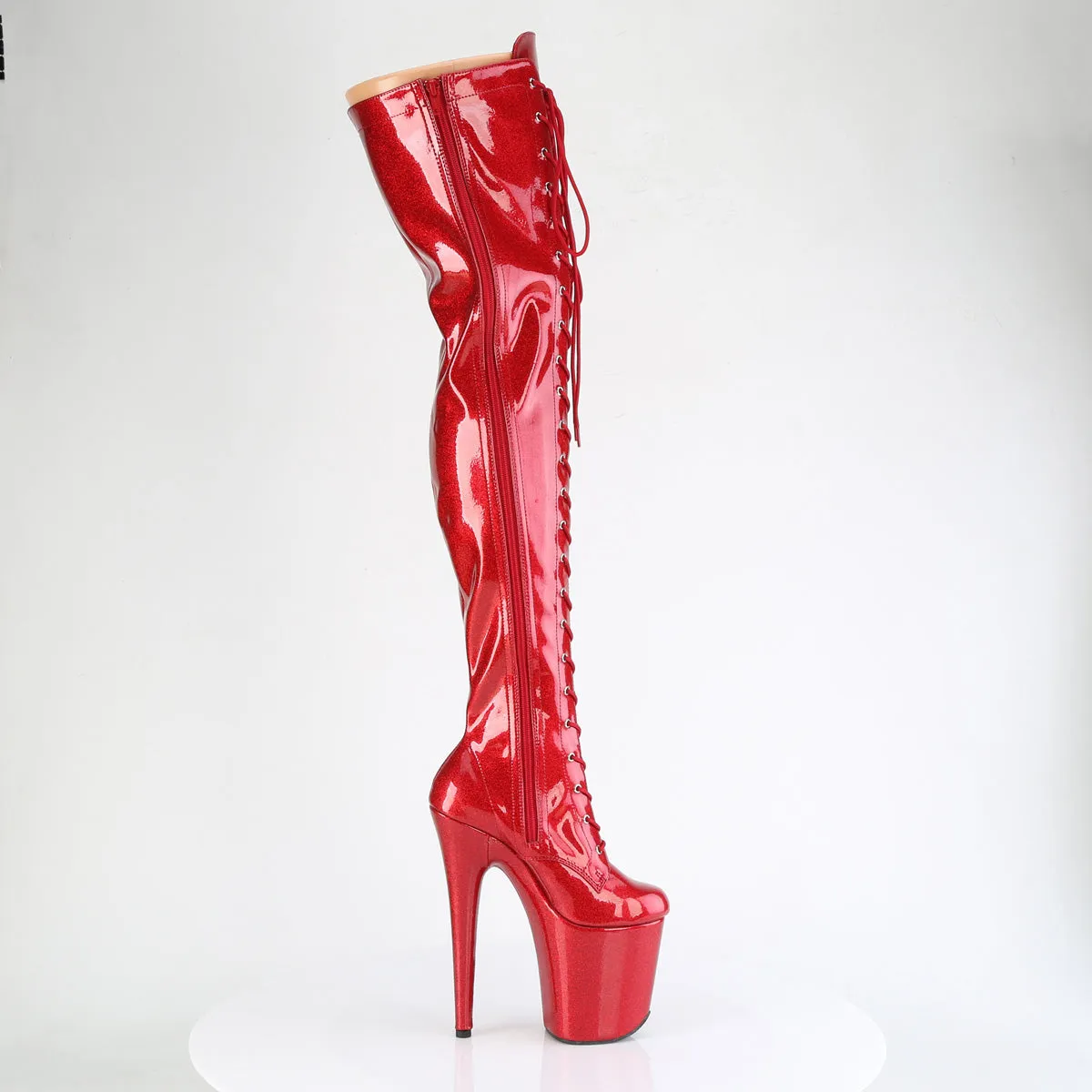 FLAMINGO-3020GP  Red Glitter Patent/M