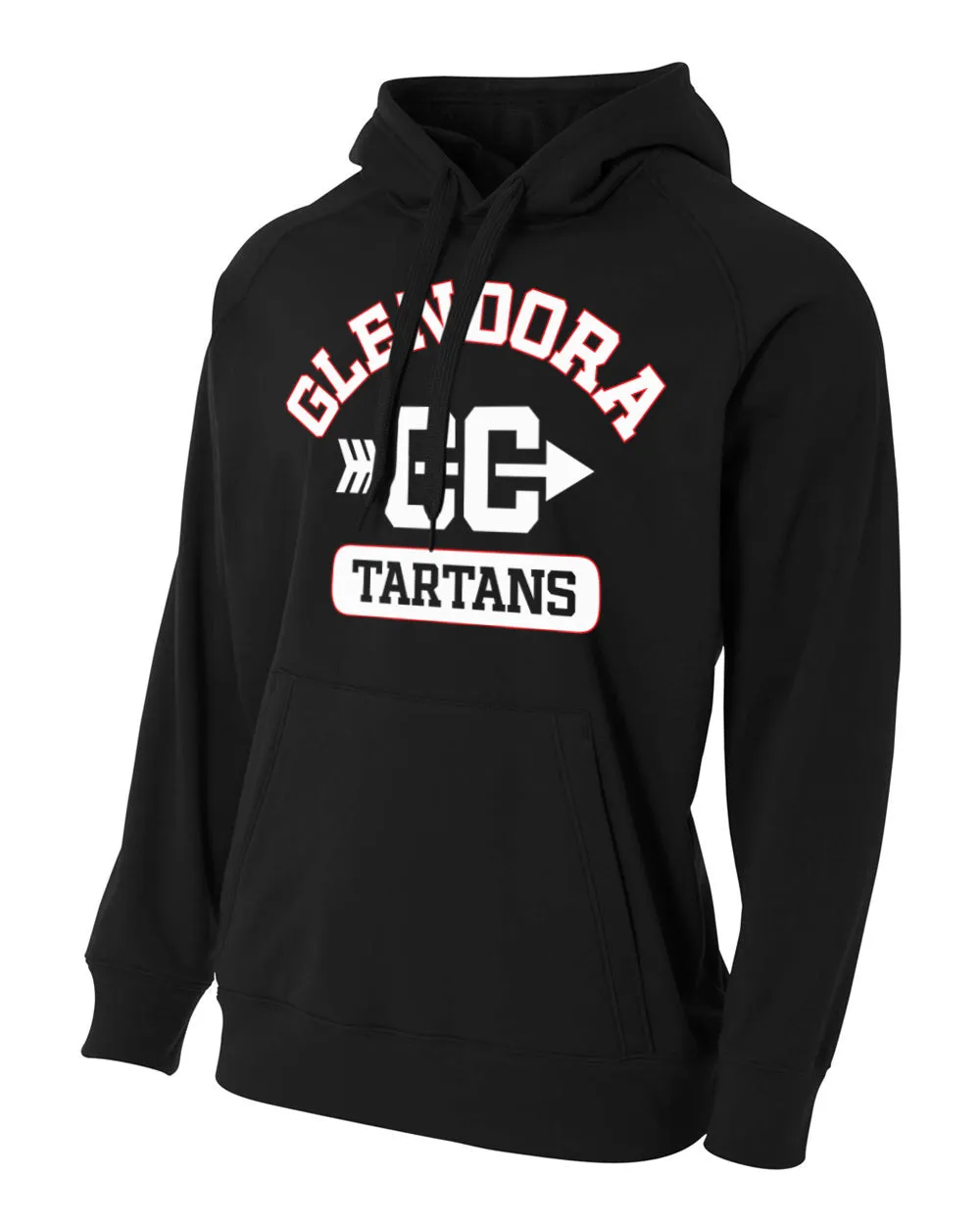 Glendora Cross Country - Black Fleece Hoodie