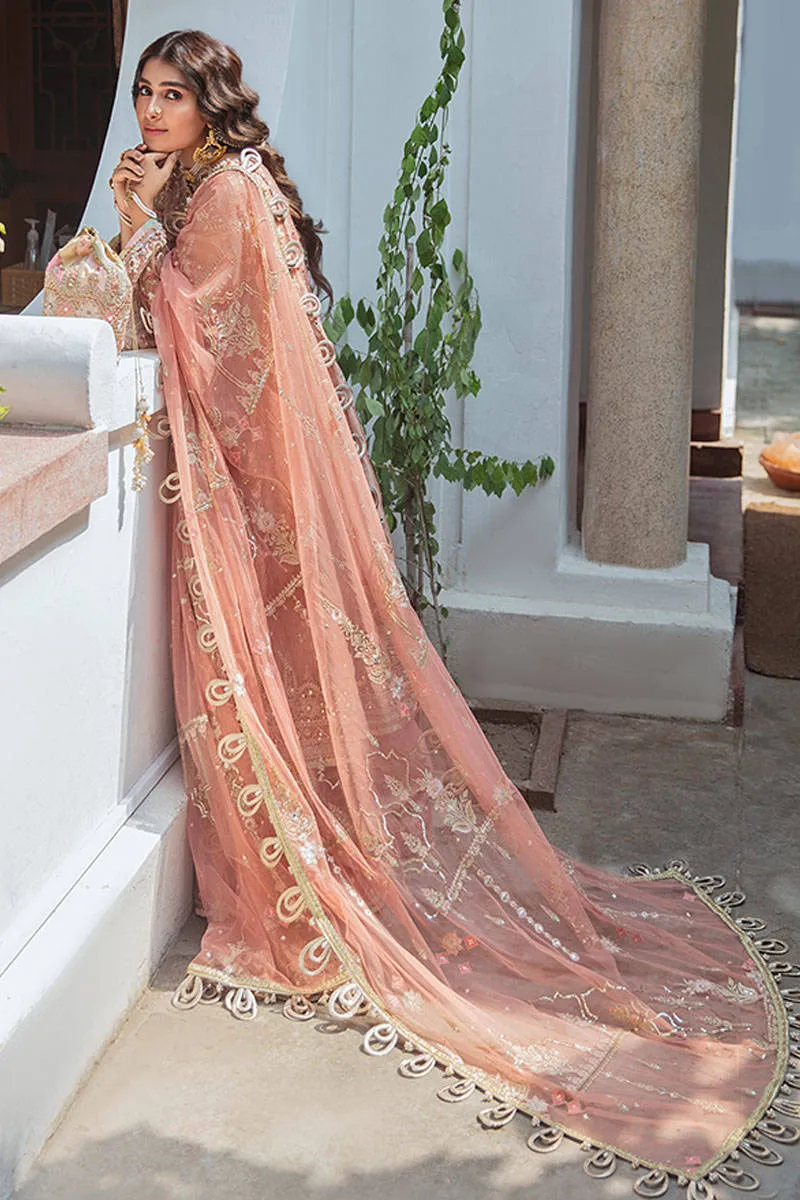 GULNAAR | MNR Zarlish Festive Unstitched Collection 2021 | Unstitched Embroidered Organza Suit
