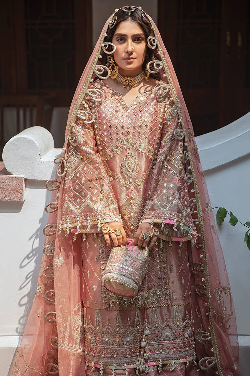 GULNAAR | MNR Zarlish Festive Unstitched Collection 2021 | Unstitched Embroidered Organza Suit