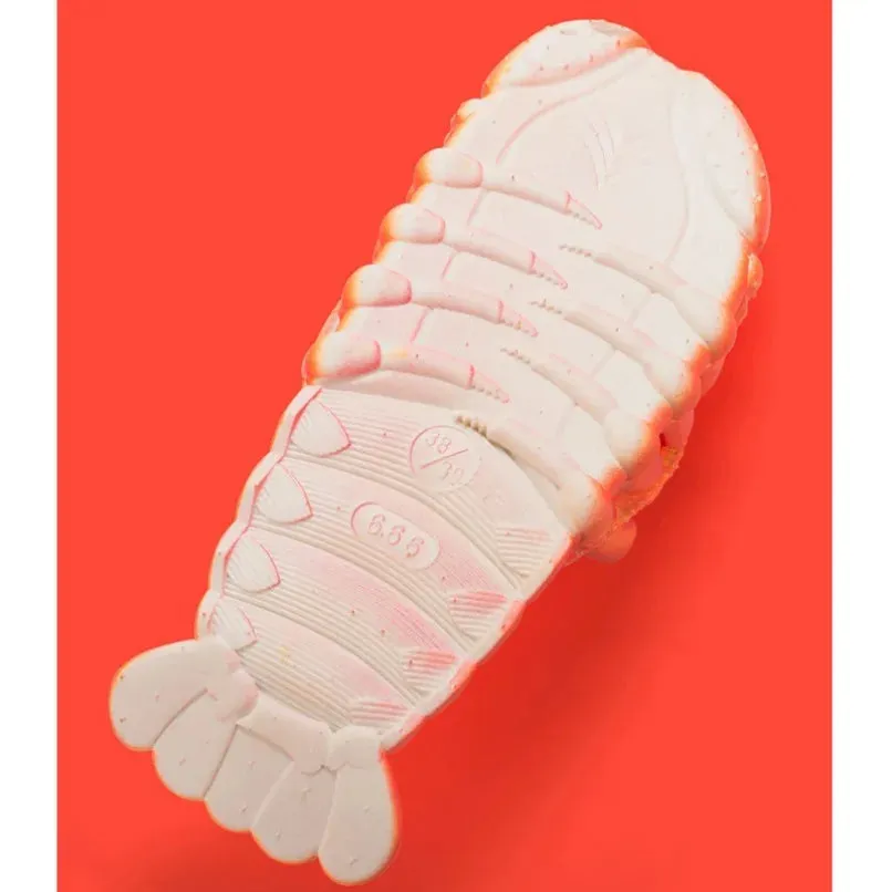 Lobster Slippers Flip Flops Clapper Woman Children Summer Home Cloud Beach Non Slip Slides Eva Sandals Men Male Funny Shoes 2025