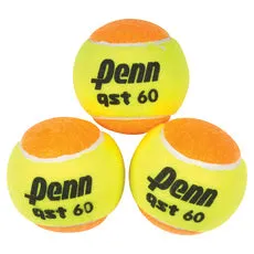 Penn QST 60 Orange Tennis Balls Case - 8 Polybag/ 24 Balls