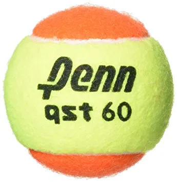 Penn QST 60 Orange Tennis Balls Case - 8 Polybag/ 24 Balls