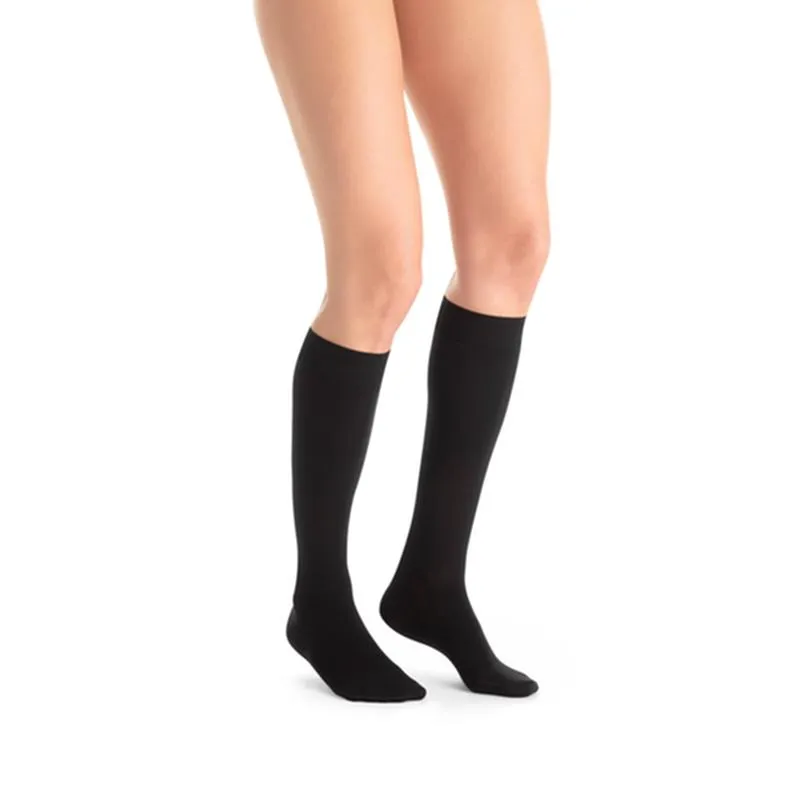 PR/1 JOBST ULTRASHEER WOMEN, KNEE HIGH PETITE, 20-30MMHG, XL, CLASSIC BLACK, CLOSED TOE