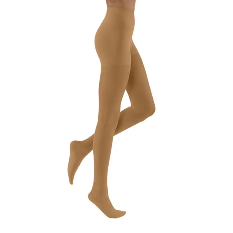 PR/1 JOBST ULTRASHEER WOMEN, PANTYHOSE, 15-20MMHG, MD, SUNTAN, CLOSED TOE
