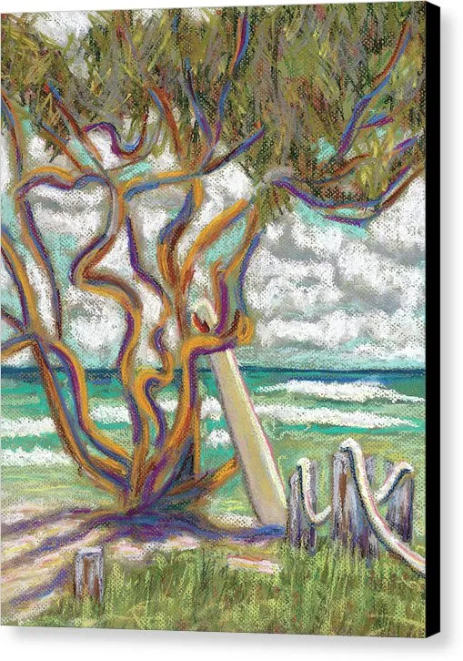 "Summer Surf" La‘ie - Canvas Print