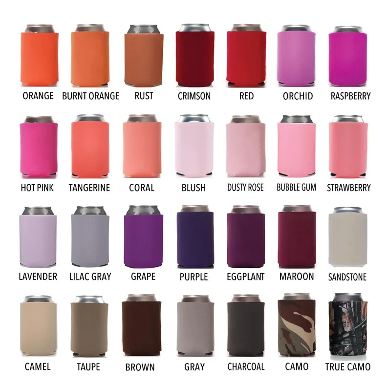 Regular & Slim Can Cooler Wedding Package #191RS - Custom Venue Illustration