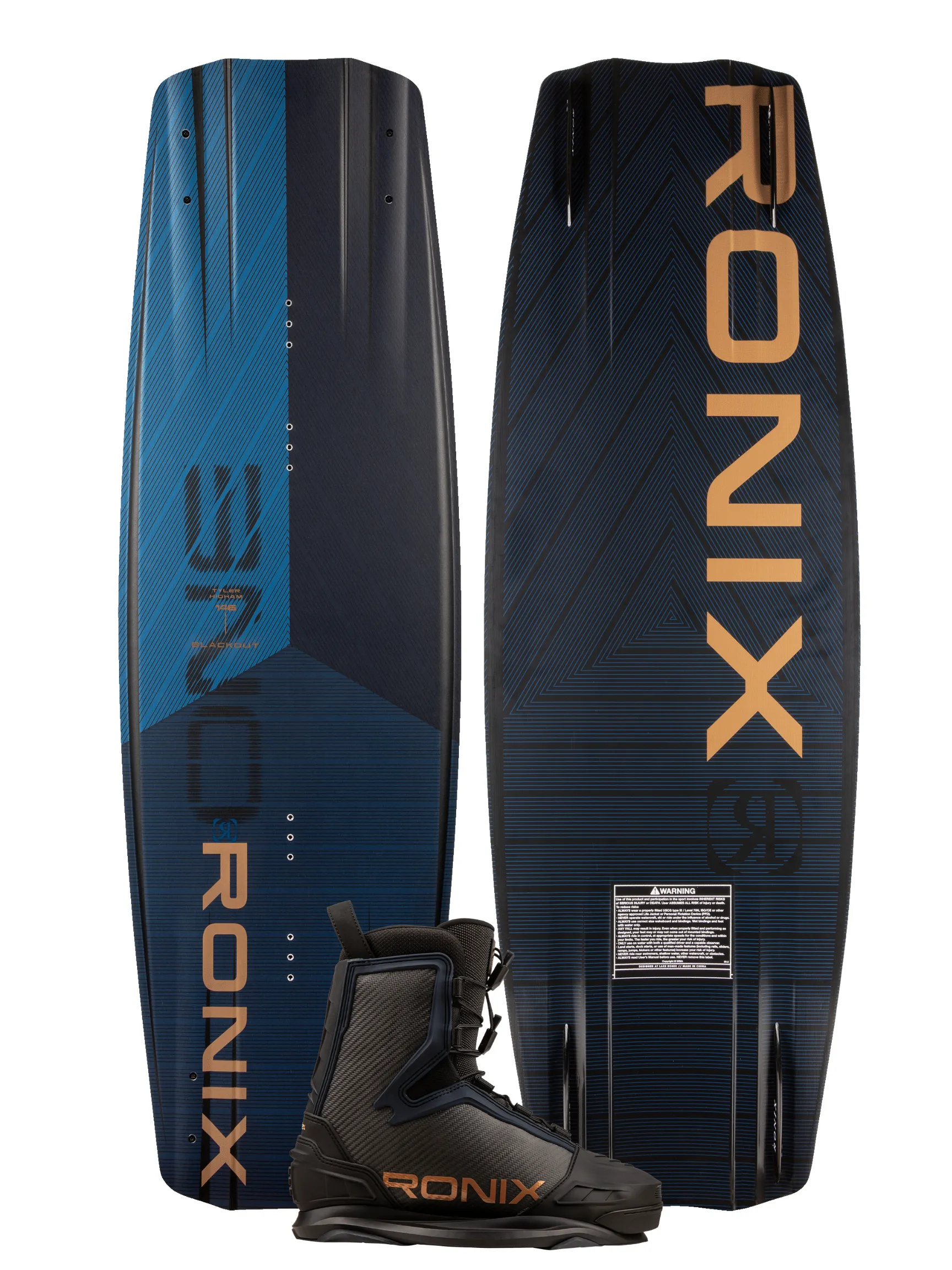 Ronix One Blackout with One Carbitex Wakeboard Package 2025