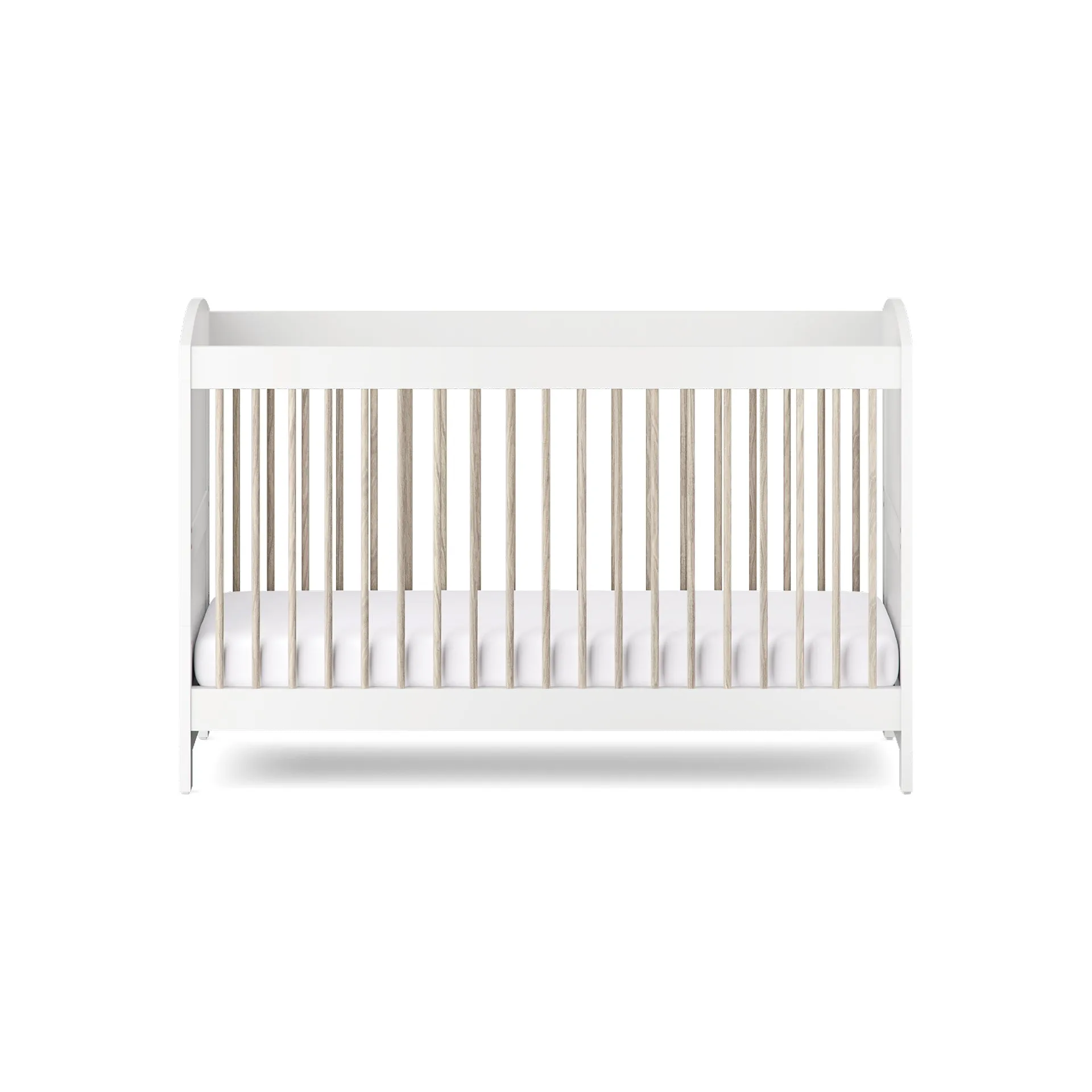 Silver Cross Valencia 2 Piece Nursery Furniture Set with Cot Bed and Wardrobe