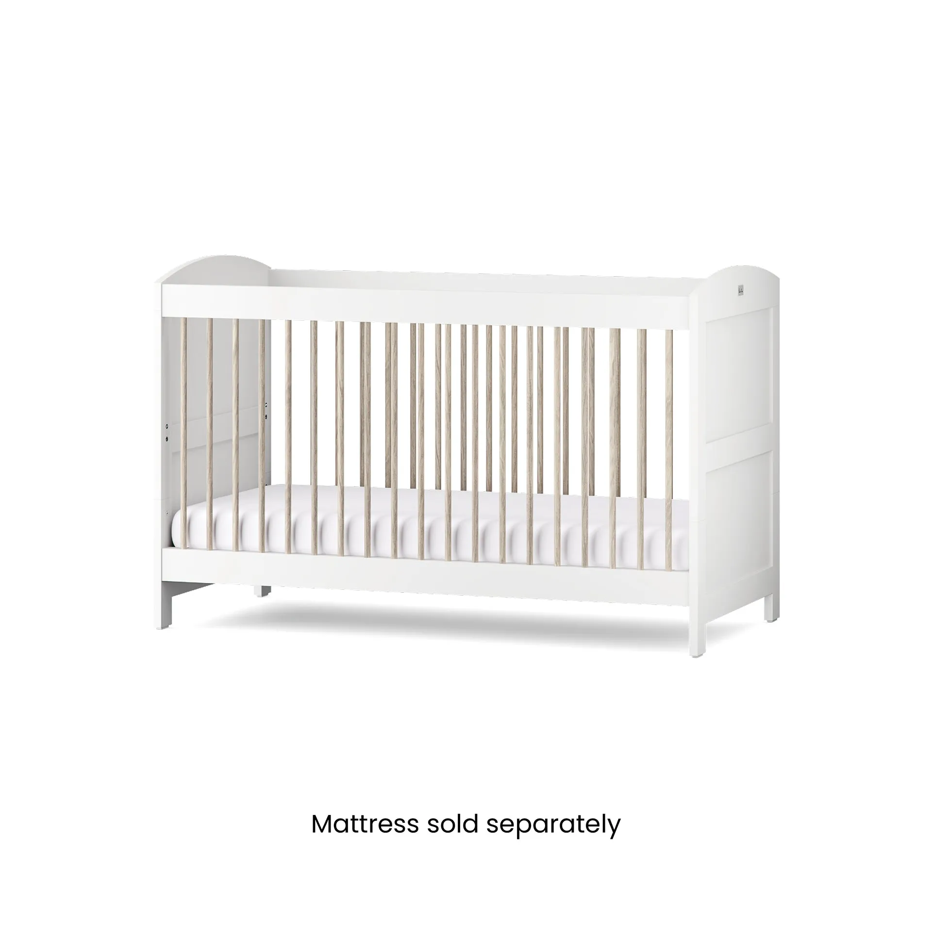 Silver Cross Valencia 2 Piece Nursery Furniture Set with Cot Bed and Wardrobe