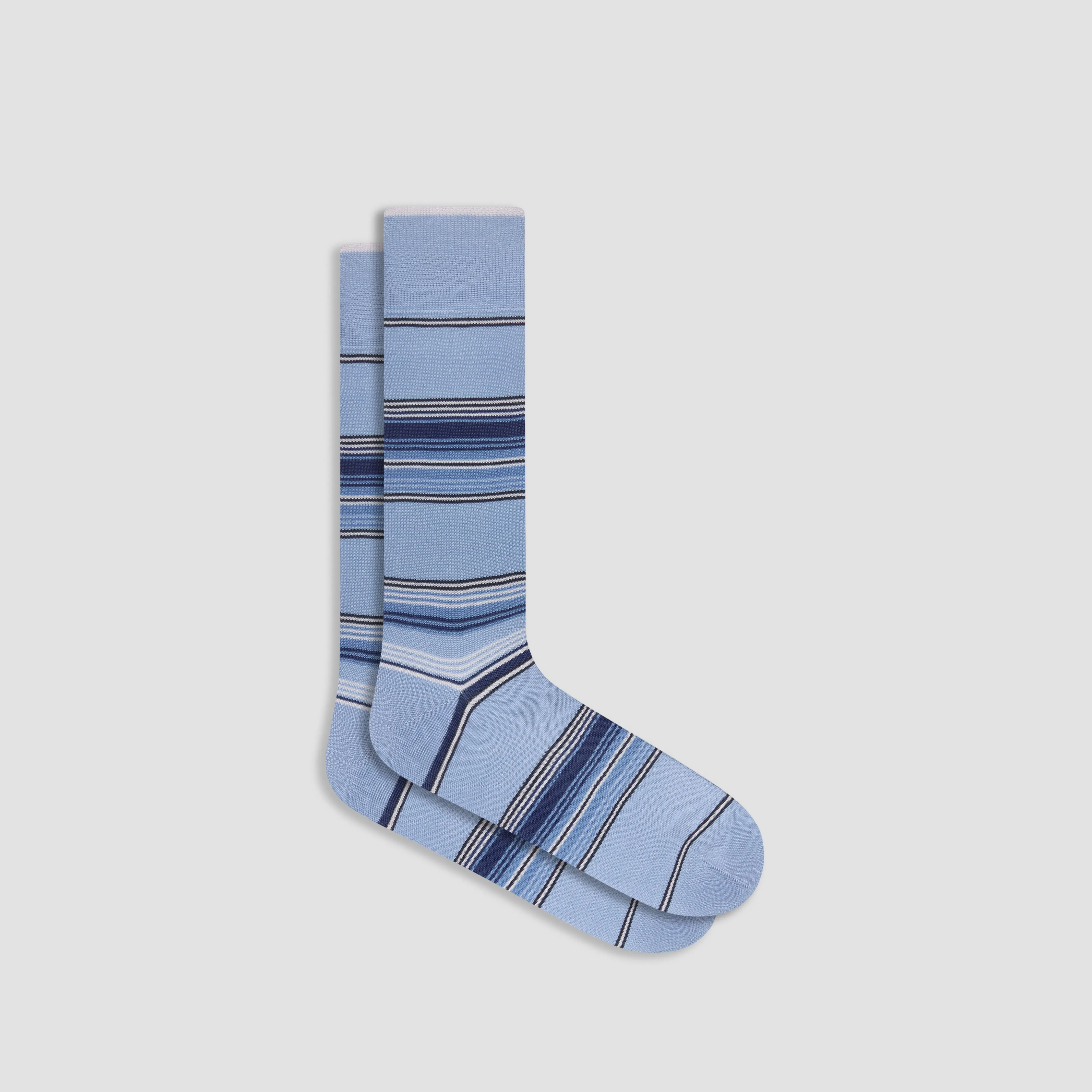 Striped Mid-Calf Socks