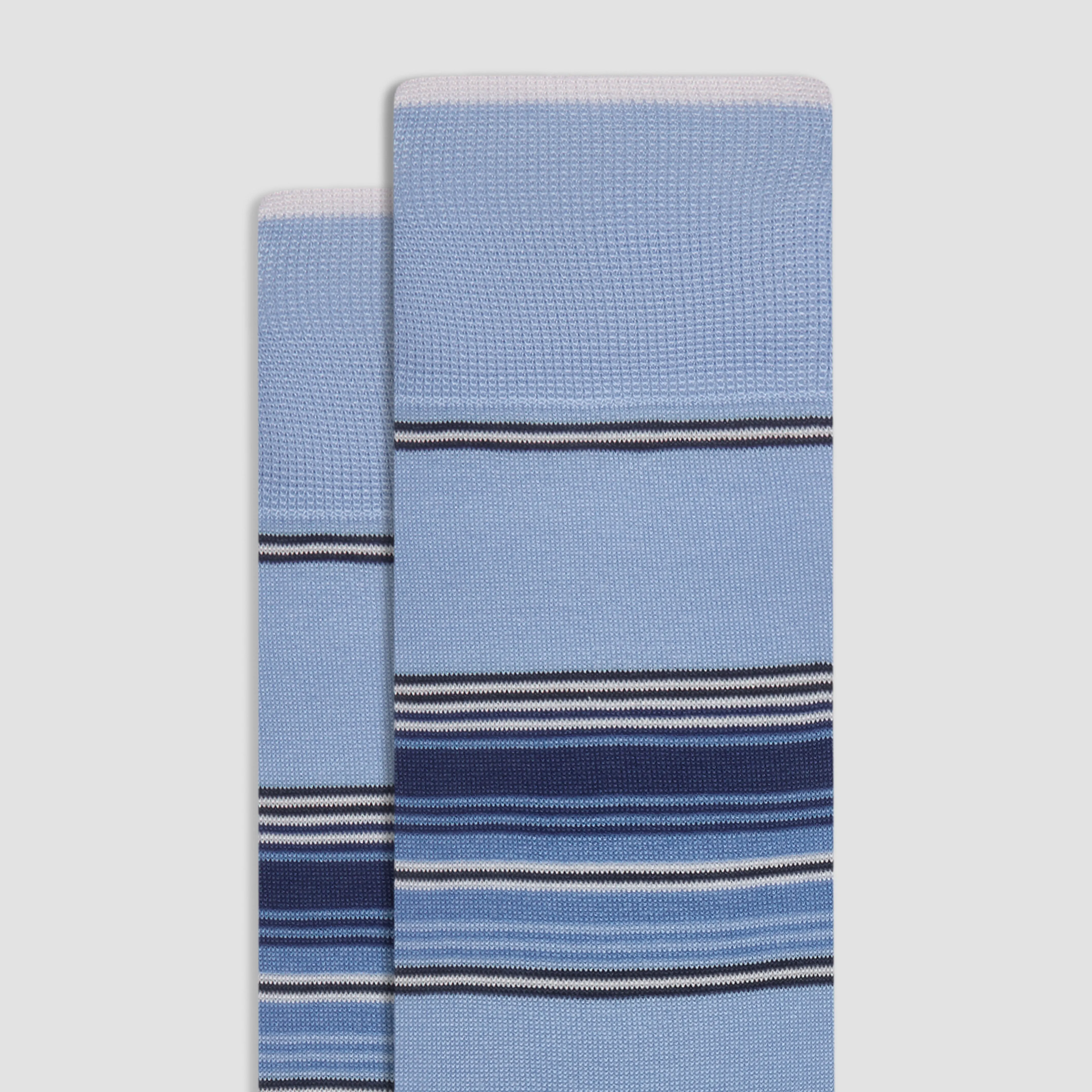 Striped Mid-Calf Socks