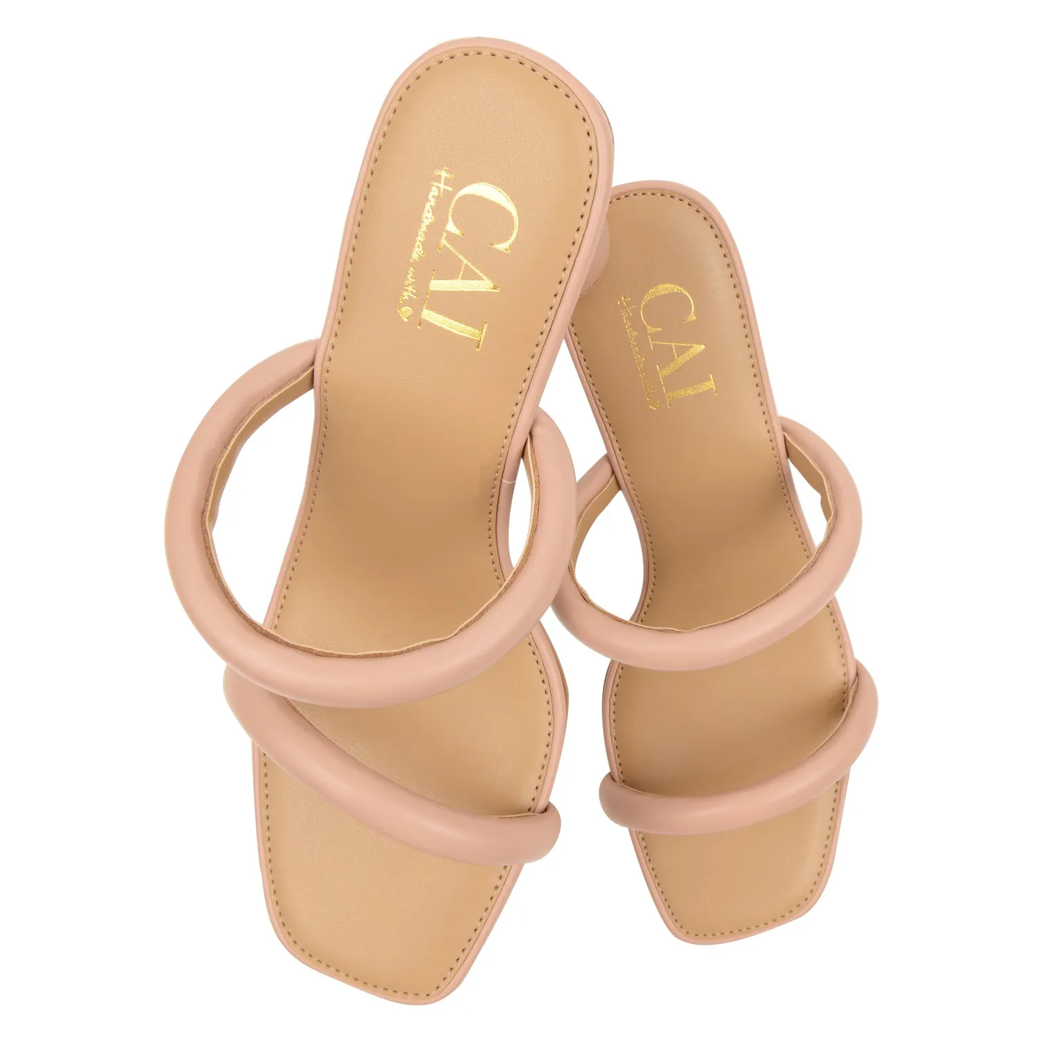 Swiss Blush Heels