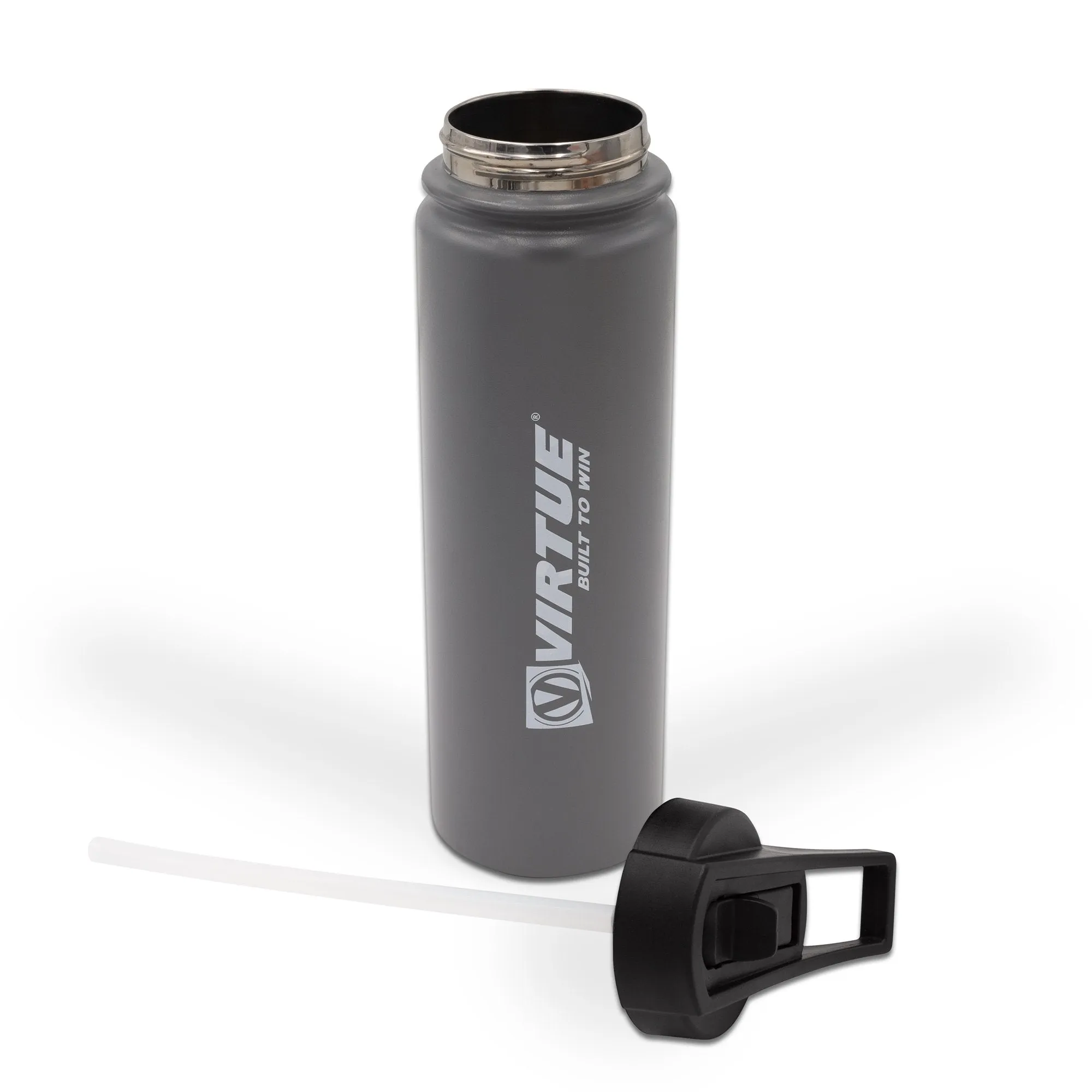 Virtue Stainless Steel 24Hr Cool Water Bottle - 22oz - Gray