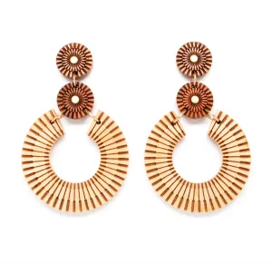Woven Statement Hoops