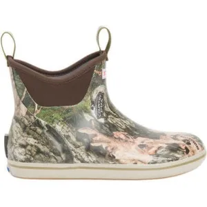 Xtratuf Men's Ankle 6" Waterproof Mossy Oak DNA Deck Boot -Camo- XMABMDNA